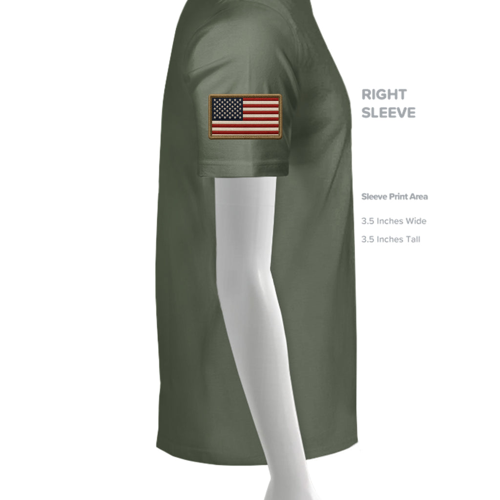 MILITARY GREEN - G200 - SLEEVE_RIGHT
